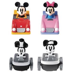 Beast Kingdom - Disney 100 - Pull Back Car Series - Classic Mickey 4pc